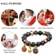 thumbnail image 5 of Pulsera de vidrio de colores, pulsera de animales de oro para tragar cinabrio, cuentas de Buda para hombres y mujeres, 5 of 5