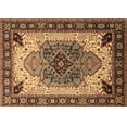 thumbnail image 1 of Ahgly Company Indoor Rectangle Oriental Brown Industrial Area Rugs, 2' x 5', 1 of 4