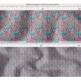 thumbnail image 6 of Soimoi 56 Inch Wide Polyester Canvas Fabric By 3 Yard - Block Theme - Pink - Water-Resistant Outdoor & Upholstery Material, 6 of 7