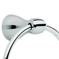 thumbnail image 3 of Delta Foundations Wall Mount Round Towel Ring Bath Accessory in Polished Chrome, 3 of 3