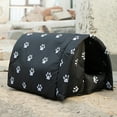 thumbnail image 4 of Billuyoard Casa de poliéster para mascotas, cálida y acogedora, para exteriores, adecuada para todas las razas, casa para gatos, cama para gatos Suministros para gatos Negro SG, 4 of 6