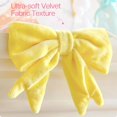 thumbnail image 3 of Diconna Easter Velvet Bow Banner Garland Creative Colorful Spring Hanging Sign for Mantle Fireplace Party Decor, 3 of 7