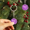 thumbnail image 4 of Uutvery Disco Ball Keychain,Mini Keychains Party Favors,Mini Disco Ball Key Chain Party Favors, Christmas Hanging Ball Decoration,Disco Ball Accessories for 70s 80s Disco-Party Supplies, 4 of 6
