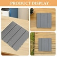 thumbnail image 3 of PENIKOKO Backyard Floor Tiles Interlocking PP Square Grey for Outdoor Use 1Pcs, 3 of 8