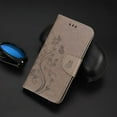 thumbnail image 3 of iPhone 13 Pro Max Wallet Case, 6.7 inches Durable Case, Flower Butterfly Pattern Premium PU Leather Magnetic Case with Credit Cards Slots Shockproof Protective Cover (iPhone 13 Pro Max, grey), 3 of 7
