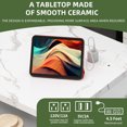 thumbnail image 2 of Uforic Kitchen Island Table with Drop Leaf & Seating, Rolling Kitchen Island with Power Outlets & Storage, White, 2 of 8