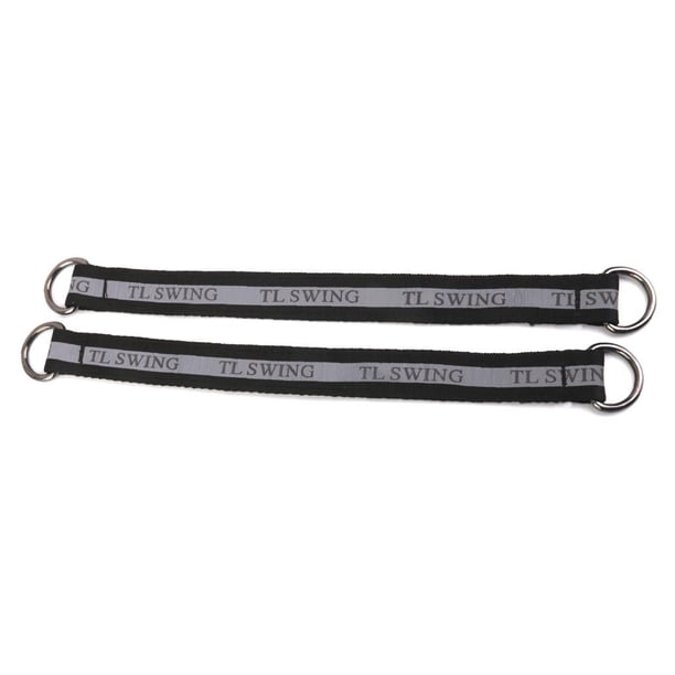 Hamaca con correas para colgar, paquete de 2, para cualquier columpio, de 1,5 m, con 2 mosquetones resistentes. 54cm