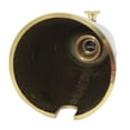 thumbnail image 5 of Westbrass D311-18-01 5-1/2" Reach Brass Tub Spout with Nose Diverter, Polished Brass (18-Pack), 5 of 7