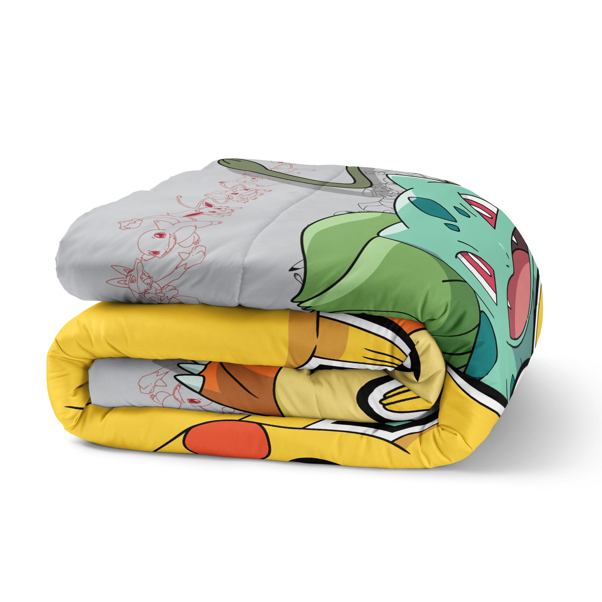 Pokemon Battle Squad Twin Bed in a Bag Set with Comforter & Sheet