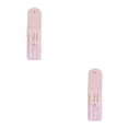 thumbnail image 2 of Minnieouse Pinzas para cejas de 3 piezas, pinzas para pestañas de acero inoxidable, profesionales inclinadas Rosado 2piezas, 2 of 6