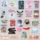 thumbnail image 2 of Paquete de stickers LakoArt 150 piezas Romance Book holográfico, 2 of 8