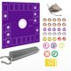 thumbnail image 1 of Alfombrilla Playmat Extalas para entrenamiento de 2 jugadores con contador de daños, color morado, 1 of 6