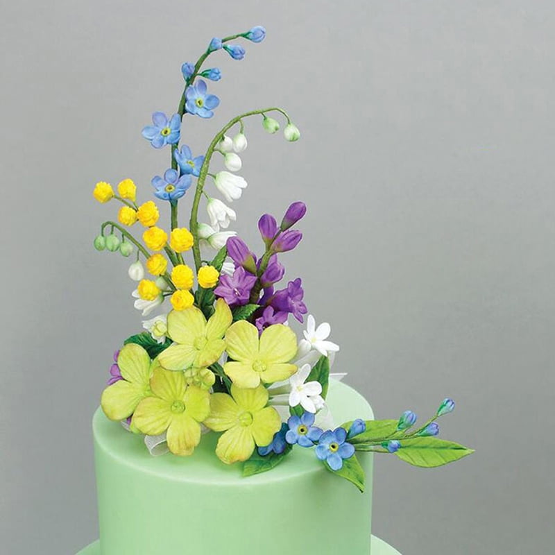 Flower silicone mold fondant mold cake decorating tool chocolate gumpaste mol DP 