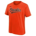 thumbnail image 2 of Youth Nike Jackson Holliday Orange Baltimore Orioles Name & Number T-Shirt, 2 of 3