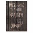 thumbnail image 1 of Day Dream MLWTC1420 14 x 20 Po Bienvenue dans Notre Cabine Murale, 1 of 1