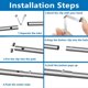 thumbnail image 4 of 3 PCS Pool Pole Clips,Pool Brush Clip,Stainless Steel Universal V-Clip for All Swimming Pool and Spa Skimmer Nets,Leaf Rake,Brushes or Pool Supply,Works for Inground Pools or Above Ground, 4 of 5