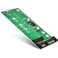 thumbnail image 1 of Adaptador M.2 SATA de 22 pines (7 + 15) SATA III NGFF M.2 SATA basado en clave B/B + M para SSD 6Gbps M.2 a tarjeta adaptadora SATA para ordenador portátil de escritorio Xemadio 2035561, 1 of 9