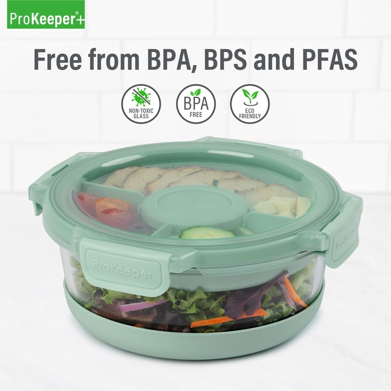 ProKeeper+ 5.8-Cup Glass Food Storage Container photo 3