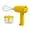 Yellow, variant on Wovilon Two-In-One Wireless Cooking Machine Small Usb Charging Hand-Held Beater Garlic Minced Meat Auxiliary Food