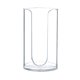 thumbnail image 1 of Dispensador pequeño de vasos de papel desechables de plástico: soporte de almacenamiento compacto para vasos de enjuague bucal en encimeras de tocador de baño, vasos de enjuague incluidos..., 1 of 5
