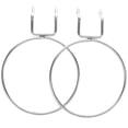 thumbnail image 1 of Miangastore 2 Pcs Support d'Outils en Acier Inoxydable Design Durable pour Organisateurs dans le Garage, 1 of 9