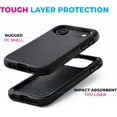 thumbnail image 6 of DistinctInk MagSafe Tough Case for iPhone 17 Pro Max (6.9") - Turning 70 is Like Turning 21 in Celsius - Shockproof Drop Protection MagSafe Compatible Cover, 6 of 11