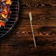 thumbnail image 2 of 100 palillos de bambú para barbacoa, ideales para barbacoas, camping, aperitivos y parrillas, 2 of 8