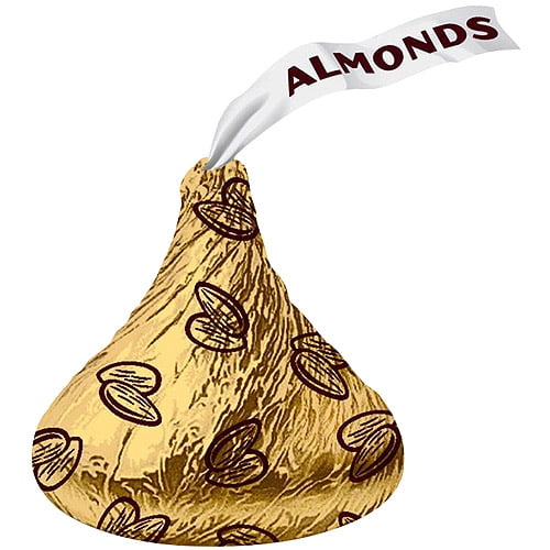 hershey kisses with almonds walmart