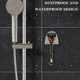 thumbnail image 2 of 2 Pack Razor Holder for Shower Wall, Self Adhesive Razor Hanger Hooks, Waterproof Shaver Holder for Bathroom Kitchen, Multi-Purpose Plastic Hook for Loofah Towel (Clear), 2 of 6