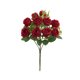 thumbnail image 2 of Rosas artificiales de seda | 10 rosas artificiales realistas para bodas y decoración del hogar | Ramo de tela para jarrones, fiestas y San Valentín, 2 of 6