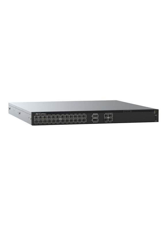 Dell PowerSwitch S4128F-ON - Switch - L3 - managed - 28 x 10 Gigabit SFP+ + 2 x 100 Gigabit QSFP28 - front to back airflow - rack-mountable - AC - BTO - with 1 Year ProSupport with Next Business Day On-Site Service - Disti SNS