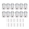 thumbnail image 4 of "Premium 12-Pack Stainless Steel Standoff Mounting Kit - Rustproof Wall Bracket Hardware for Acrylic Signs & Frameless Picture Hanging (16x20mm)", 4 of 6