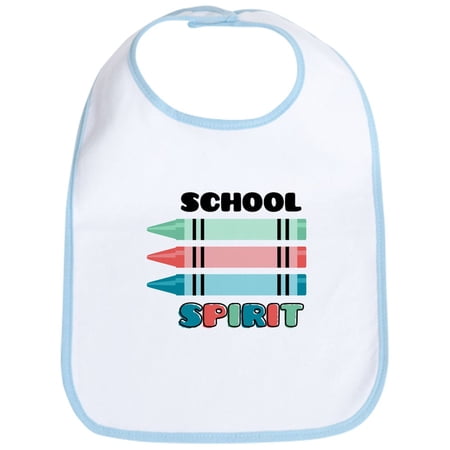 CafePress - School Spirit Bib - Cute Cotton Cloth Baby Bib Toddler Bib