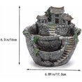 thumbnail image 4 of Fairy Tale Garden Flowerpot, Outdoor And Indoor Flowerpot, Unique Sweet House Design, Home Decor Silver, 4 of 5