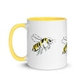 thumbnail image 4 of 11 oz. "Hive & Home" Ceramic Mug with Bee Design and Yellow Trim, 4 of 4