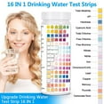 thumbnail image 2 of 16 in 1 Drinking Water Test Kit, Water Testing Kits for Drinking Water 100 PCS Water Quality Test Strips,Free Chlorine, 2 of 6