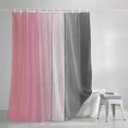 thumbnail image 3 of Shower Curtains for Bathroom, Pink Gray Ombre Waterproof Fabric Shower Curtain, Vintage Country Wooden Decorative Bathroom Curtain for Bathtub, 36"x72", No Hooks Included, 3 of 9