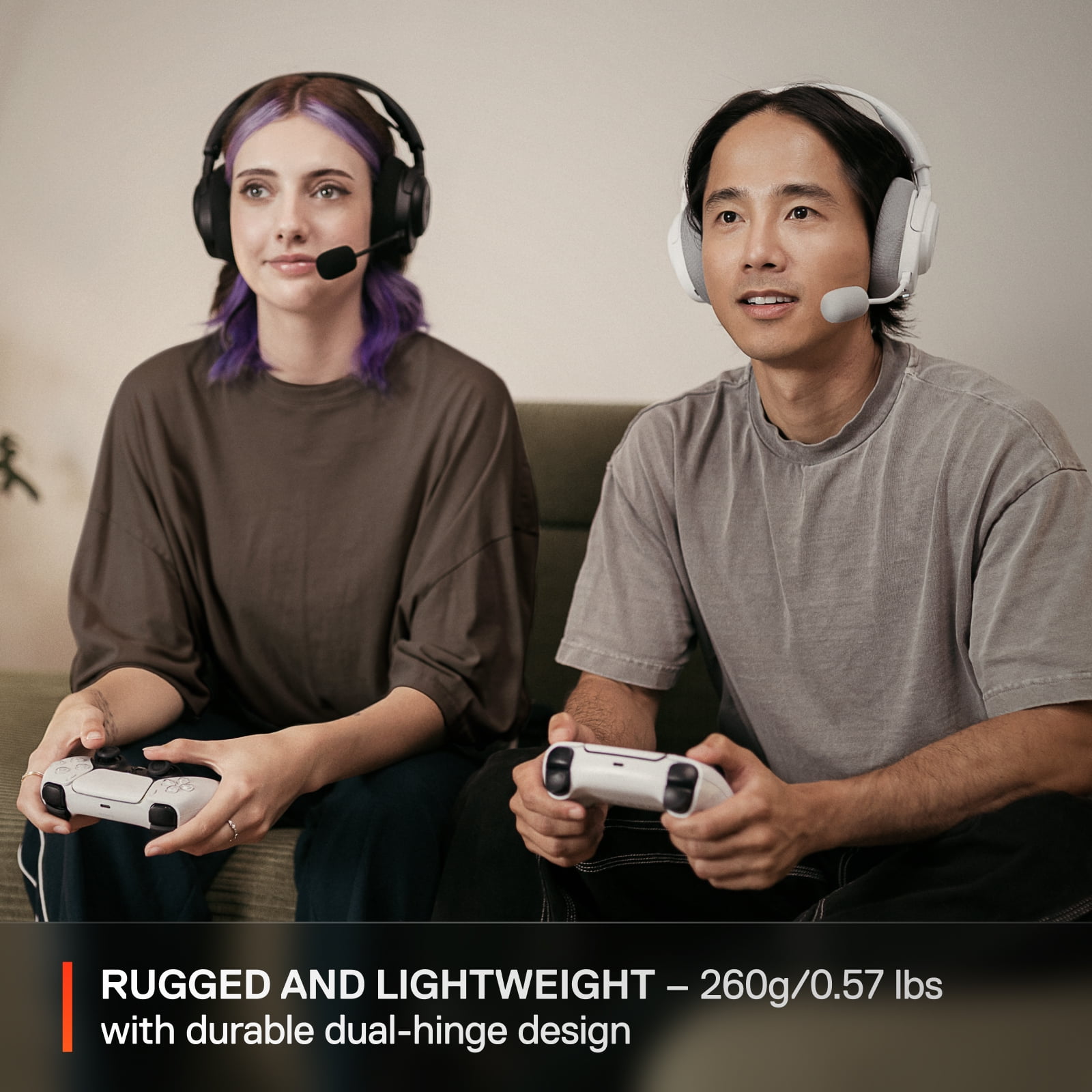 SteelSeries Arctis Nova 3P Wireless Multi-Platform Gaming Headset — Mobile App Control — 40 HR Battery — 2.4GHz/Bluetooth — PS5, PS4, PC, Switch, Mobile — Black