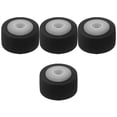 thumbnail image 1 of OUNONA 4Pcs Replacement Tape Head Roller for Recording Machine Black Rubber, 1 of 8