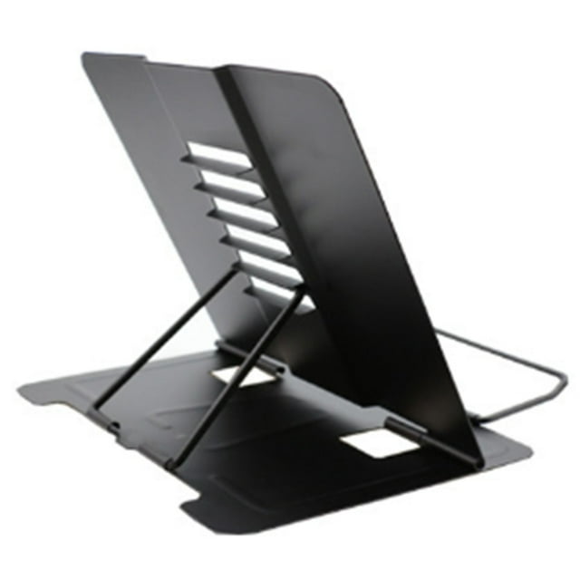 Reading Stand,Metal Desk Book Stand Foldable Metal Book Holder Metal Reading Stand Compact and Lightweight