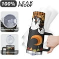 thumbnail image 6 of 40oz Halloween Stainless Steel Travel Mug, Insulated Tumbler with Handle and Straw, Perfect for Fall Drinks and Spooky Season Fun, Keeps Beverages at Ideal Temperature., 6 of 7