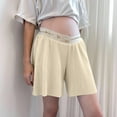 thumbnail image 6 of breaise Maternity Shorts for Women Crossover Elastic High Waisted Shorts Wide Leg Summer Lounge Shorts, 6 of 6