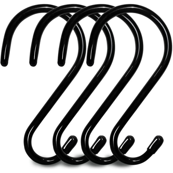 6 Inch Utility S Hooks Heavy Duty for Hanging Plants and Kitchenware