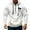 White, variant on TMOYZQ Hoodies for Men Fall Winter Long Sleeve Quarter Zip Drawstring Hooded Sweatshirt Fashion Graphic Big and Tall Pullover Sweater with Mulit Pockets