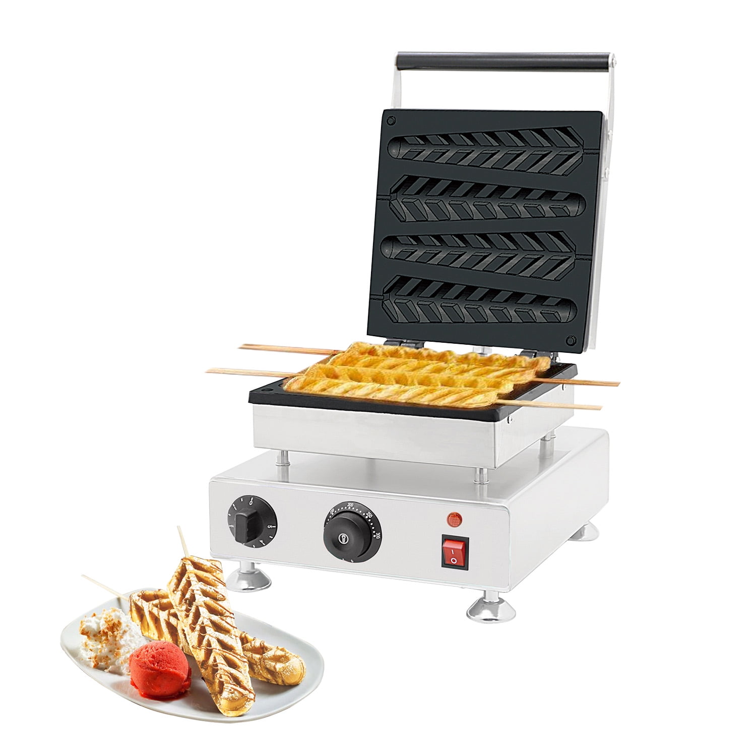 commercial waffle stick maker