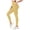 Yellow, variant on Leggings for Women Teen Girl High Waisted Lifting Yoga Elastic Quick Drying Tight Pants, Anti Cellulite Leggings (Yellow, XXL)