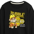 thumbnail image 3 of Paw Patrol - Rubble & Crew - Rubble On the Double - Toddler & Youth Long Sleeve Graphic T-Shirt, 3 of 6