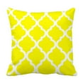 thumbnail image 1 of EREHome Housse de Coussin Motif Géométrique Ikat Jaune Marocain 20x20 Pouces, 1 of 1