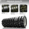 thumbnail image 4 of Strong Foam Roller - Deep Tissue Medium Density Muscle Massager with Myofascial Trigger Point Release, Back Massage Roller for Soreness and Mobility 13 x 5.5 Inch, 4 of 8