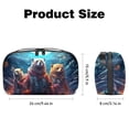 thumbnail image 5 of Animal Electronic Travel Case Organizer USB Case Charger Phone Case Cable Organizer, Oxford Fabric Waterproof Portable Digital Storage Bag for Cables, Chargers, Phones - 5.9x9.44x3.14 in, 5 of 6